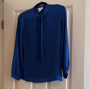 Elegant Blue Women's Top